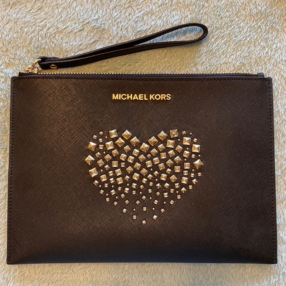 Michael Kors Studded Wristlet